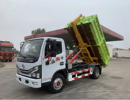 Efficient Skip Loader Garbage Truck for Optimized Waste Management Operations