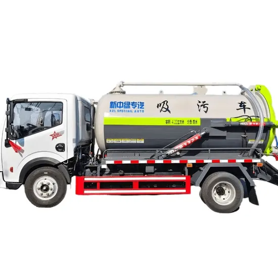 Efficient Fecal Suction Truck with Advanced Features for Heavy Loads