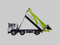 Efficient Skip Garbage Truck Built on HOWO and Dongfeng Chassis