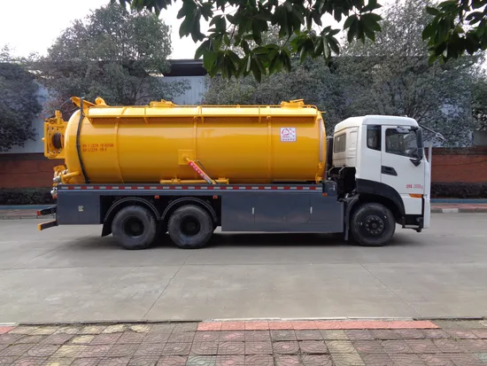 Advanced Sewage Vacuum Truck with Large Capacity