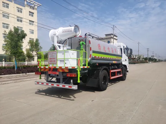 Efficient 12-15cbm Water Truck with Heavy-Duty Performance Features
