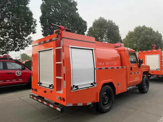 Reliable Isuzuu Mini Firefighting Vehicle for Efficient Firefighting Operations