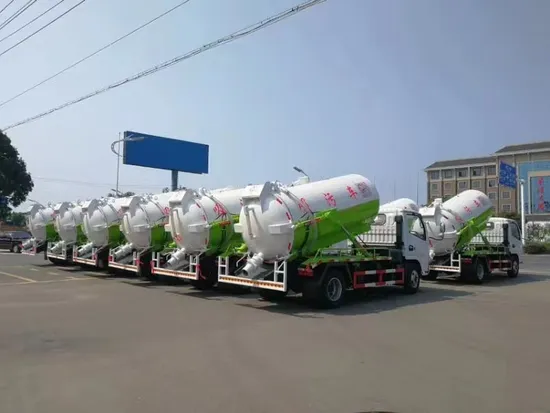 Powerful Heavy-Duty Sewage Suction Vacuum Truck with Advanced Features