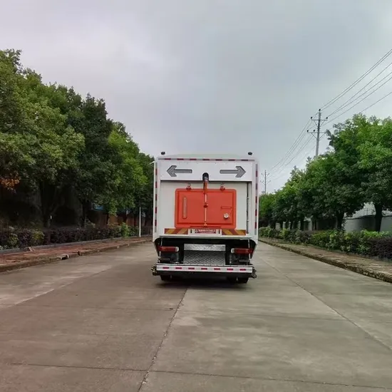 High-Performance HOWO Commercial Road Waste Cleaning Sweeper Truck for Sale