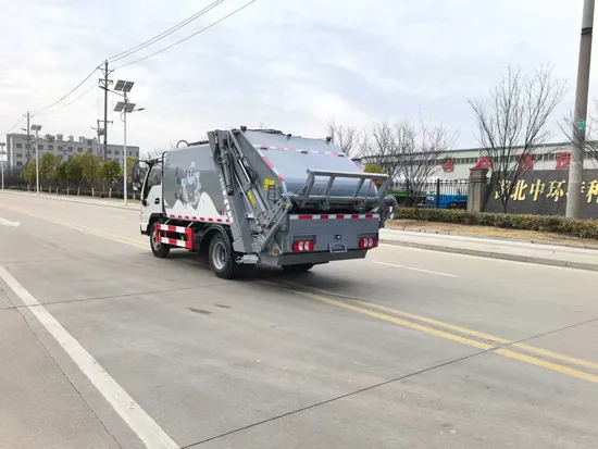 High-Performance 6cbm Compactor Truck for Reliable Industrial Waste Collection