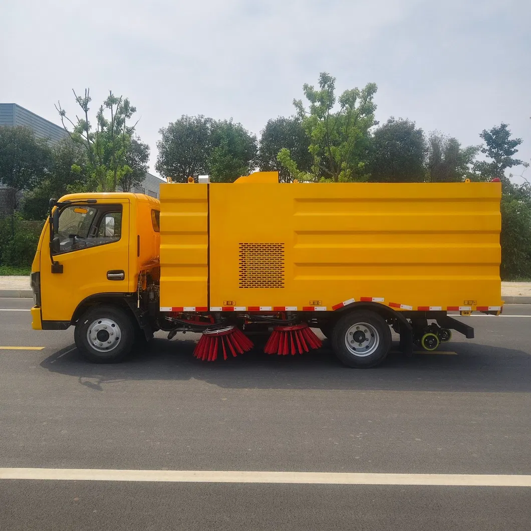 Efficient Urban Sanitation Sweeper Truck for Heavy-Duty Street Cleaning