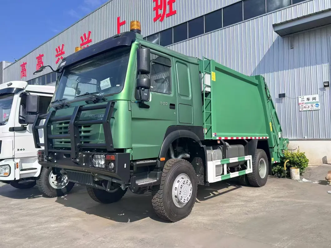 Durable HOWO High-Performance Garbage Compactor Truck for Heavy-Duty Waste Collection Tasks