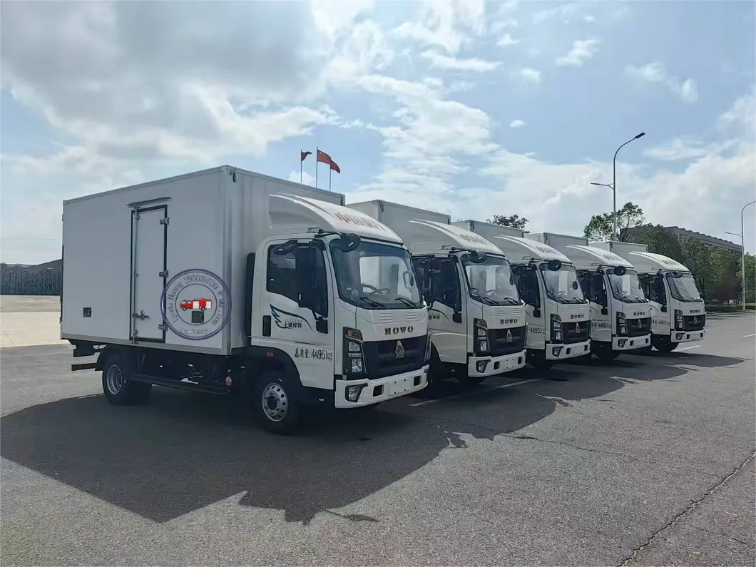 Heavy-Duty Truck HOWO Gold Label Mighty General Carrying Refrigerated Truck for Frozen Food Delivery