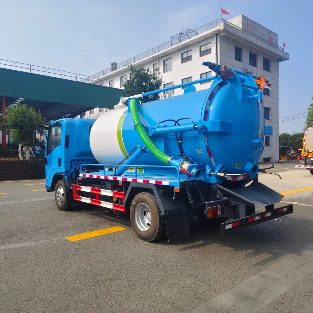 Powerful 7m3 High-Performance Vacuum Truck by Shacman for Sale