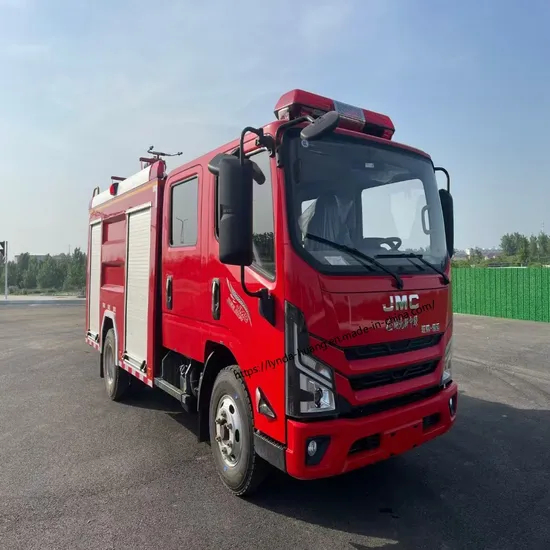 Heavy-Duty JAC Firefighting Truck for Ultimate Rescue Operations