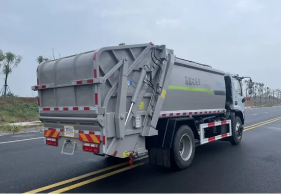 Garbage Compactor Truck Small Compression Garbage Truck Refuse Trashcollection Vehicle