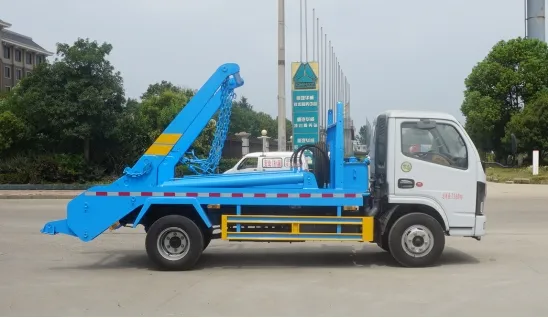 Dongfeng Durable Garbage Collection Truck Swing Arm Type