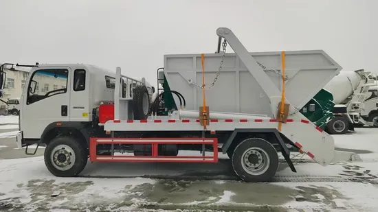 Eco-Friendly Electric Garbage Compactor with Swing Arm Collection System