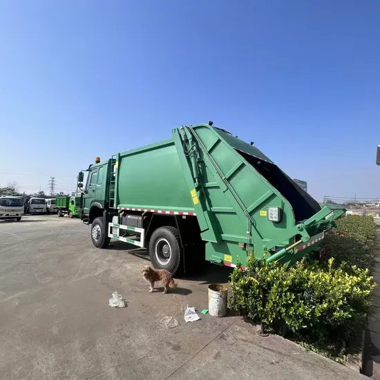 HOWO High-Performance Garbage Compactor Truck Rear Loading Garbage Truck for Sale