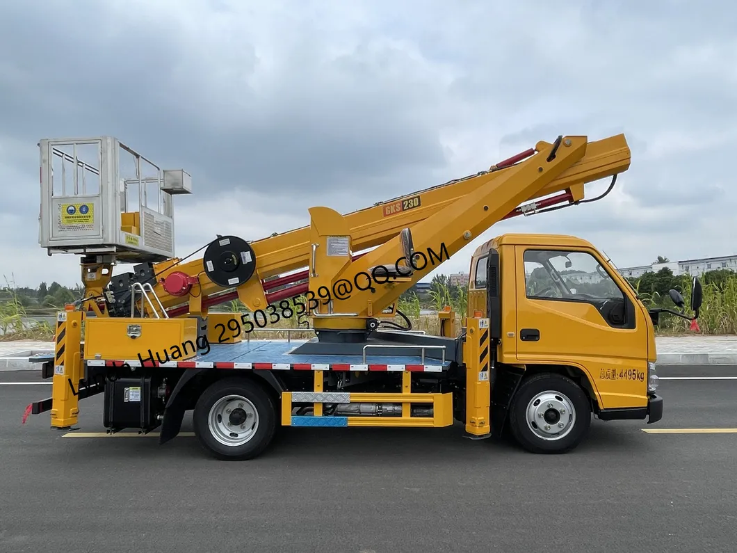 Jmc 23m Aerial Platform Truck Hydraulic Lift Truck for Safe Elevation Use
