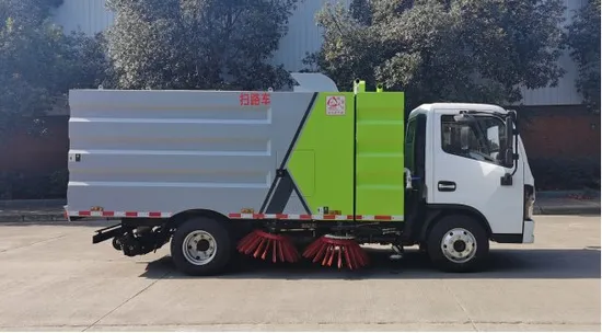 Dongfeng Street Machine 4X2 Road Sweeper Truck Vacuum Sweeper Vehicle