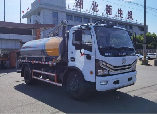 Hot Sale Sewage Treatment Vehicle Septic Tank Truck Sewage Suction Suction Truck