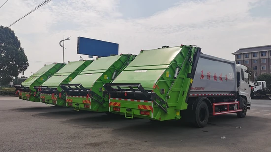Robust 13-15cbm Dongfeng Garbage Compactor for Reliable Waste Management