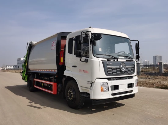Heavy-Duty 13-15cbm Dongfeng Garbage Compactor with Premium Features