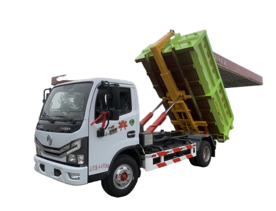 Efficient Roll-off Garbage Truck with Dongfeng Chassis and 5000L Capacity