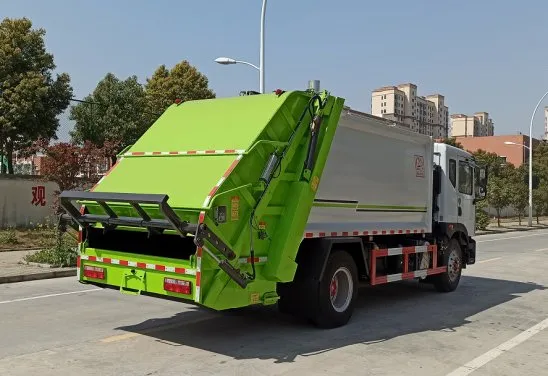 Compressed Rubbish Truck High Efficiency Special Garbage Vehicle