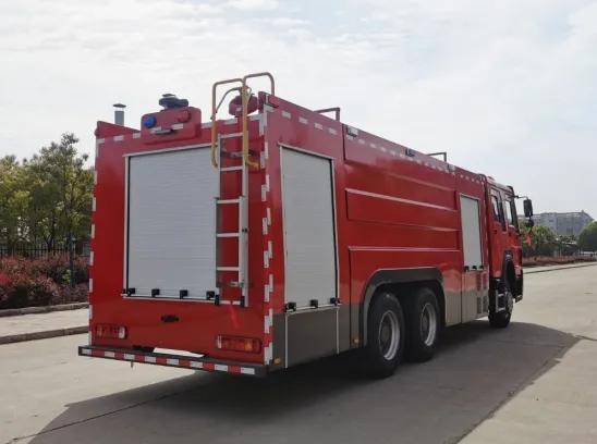 6X6 HOWO Heavy Fire Fighting Truck Water Fire Truck Foam Fire Truck