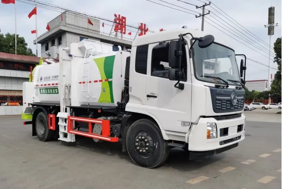 Robust Waste Compactor Truck for Streamlined Garbage Management