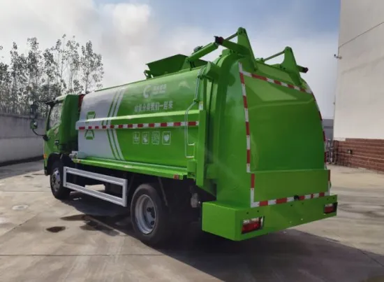 Rear Loader Waste Collect Municipal Sanitation Garbage Compactor Trucks