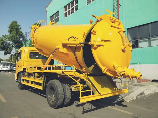 High Quality Dongfeng 13cbm Sewage Vacuum Tank Truck From China