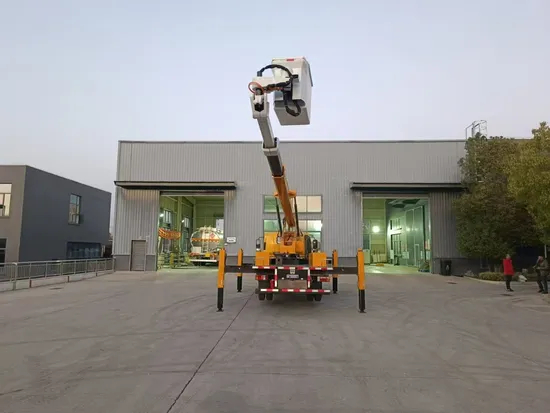 23m Aerial Platform with Jmc Chassis and Zhongjie Trademark
