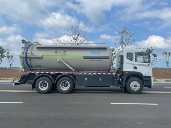 Commercial Use Dongfeng Fecal Vacuum Suction Truck with Powerful Performance