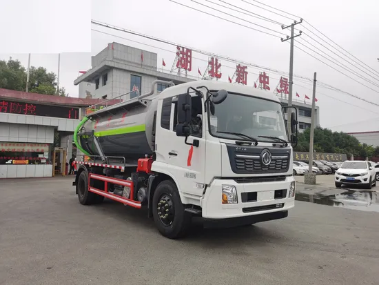Robust Sewage Suction Truck for High-Pressure Waste Water Removal