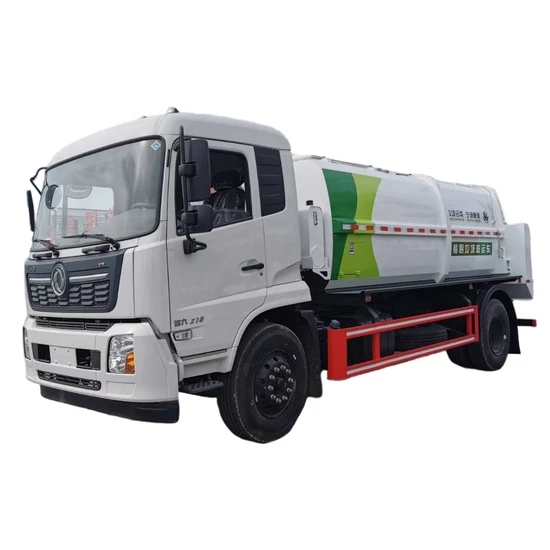 Heavy-Duty Dongfeng 12m3 Kitchen Waste Disposal Truck for Sale