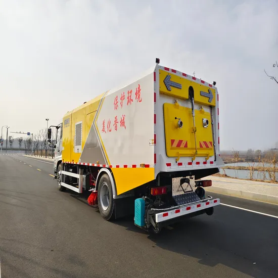 High-Performance Trash 7cbm Water 3cbm Sweeper Truck for Efficient Cleaning