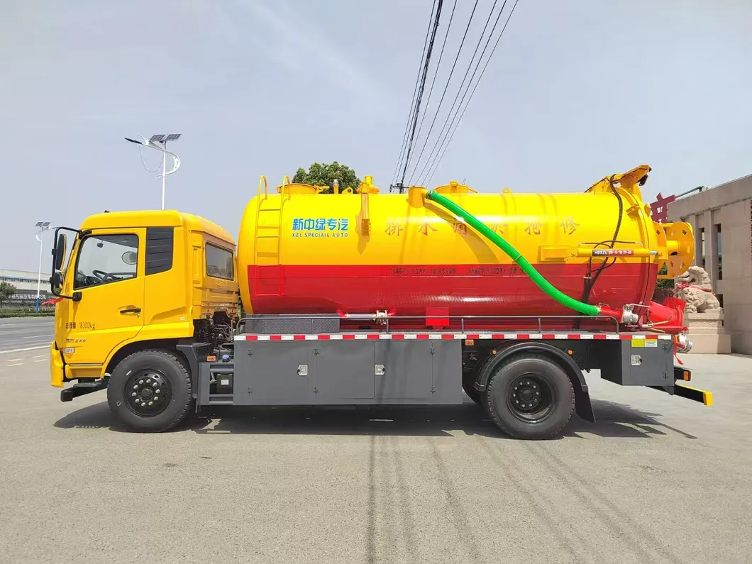 High-Performance Heavy-Duty Sewage Vacuum Truck for Waste Management