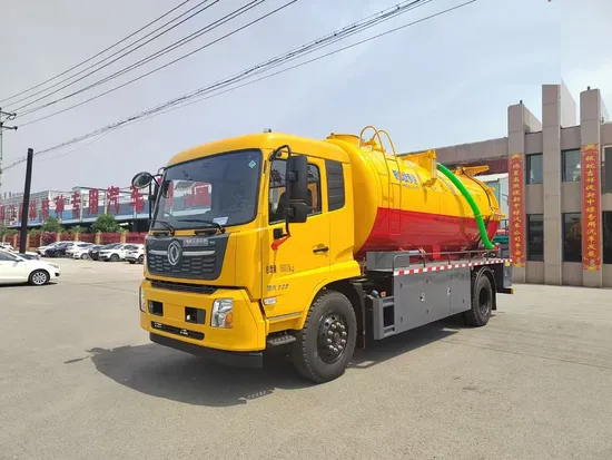 High-Performance Vacuum Sewage Truck for Efficient Waste Management