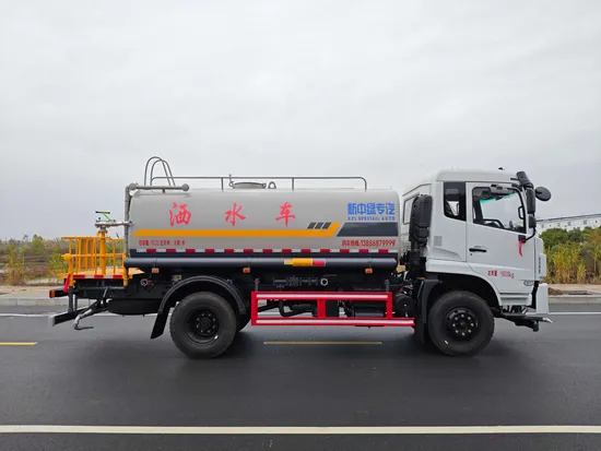 High-Performance Water Truck for Heavy-Duty 12-15cbm Transport Needs