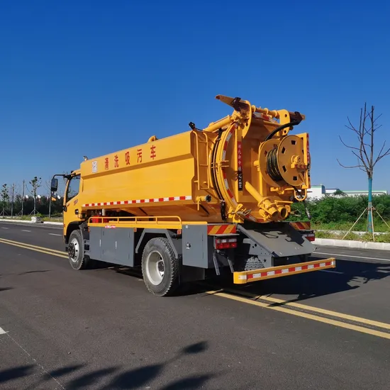 Wholesale Durable Efficient Vacuum Sewage Suction Truck Combi Truck Jetting Water Truck