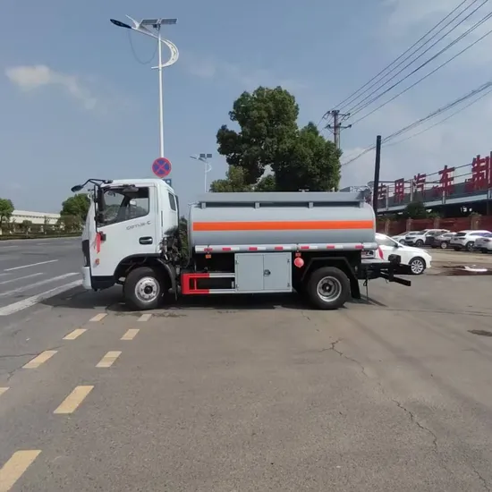 Versatile Dongfeng 5m3 Fuel Truck for Fuel Transportation