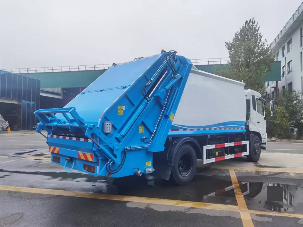 Dongfeng Efficient Electric Garbage Compactor Truck for Sale