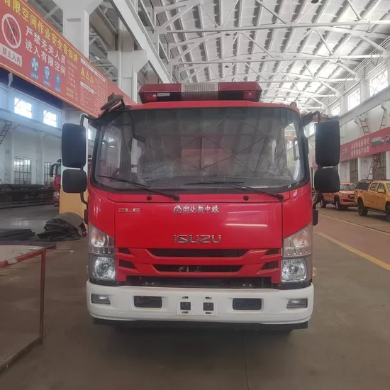 High-Performance Isu Emergency Fire Truck for Quick Response