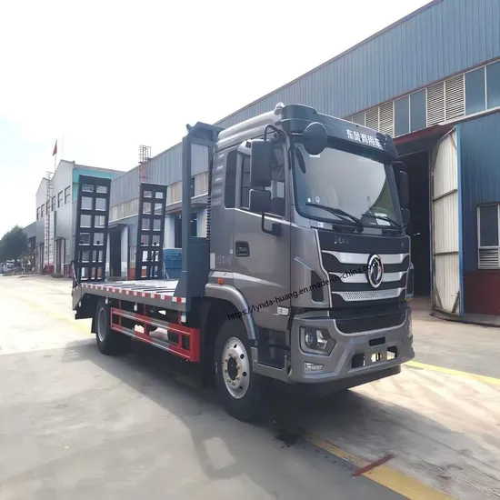 Reliable Heavy-Duty Flatbed Truck for Efficient Construction and Transport