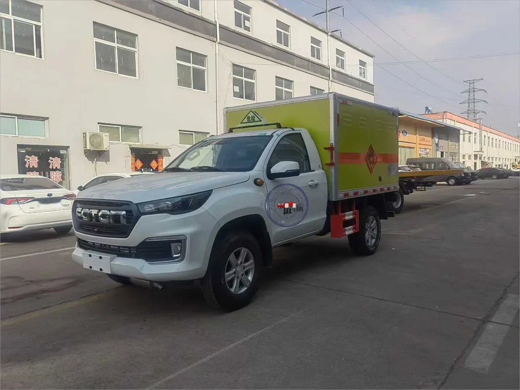 Foton Pickup Truck Blasting Equipment Transporter Truck for Explosive Equipment Transportation