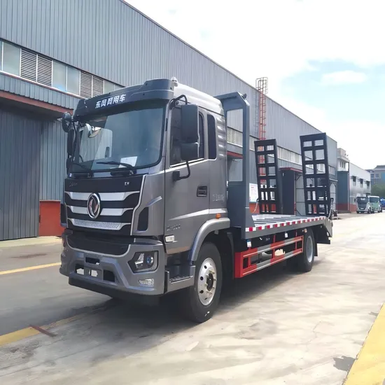 Durable Heavy-Duty 4X2 Flatbed Truck for Efficient Construction Work Needs