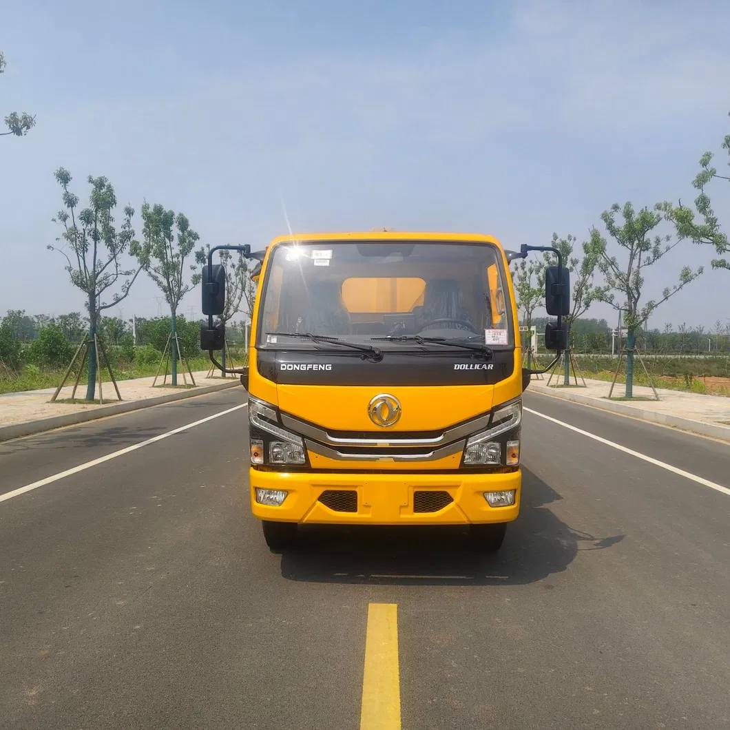 Durable Commercial Road Sweeper Truck with Heavy-Duty Performance Features