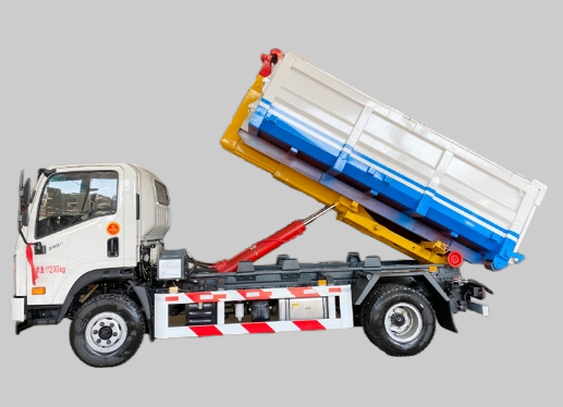 Heavy-Duty Hook-Arm Skip Loader Garbage Truck for Efficient Waste Collection