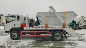 High-Performance Skip Loader Garbage Truck Featuring Robust Collection System