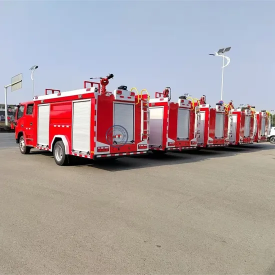 China Factory Diesel Water Fire Truck Fire Fighting Truck for Emergency Rescue