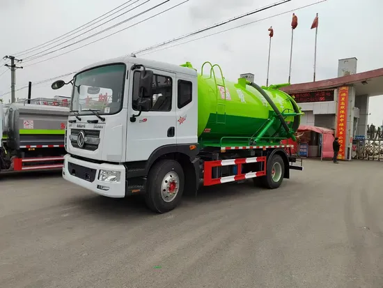 Commercial Advanced Sewage Suction Truck with 13cbm Capacity