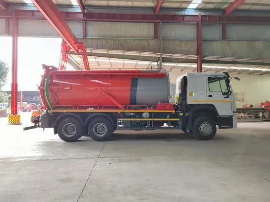 Durable Large Capacity Sewage Suction Truck for Commercial Use